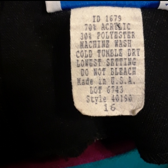 Color Block Vintage Dress - Picture 6 of 6